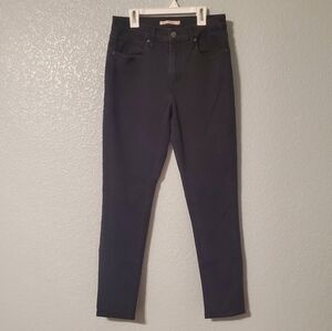 Levi's 721 High Rise Skinny Size 30 black/light wash